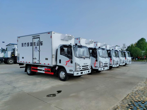 解放虎威醫療廢物轉運車(chē)